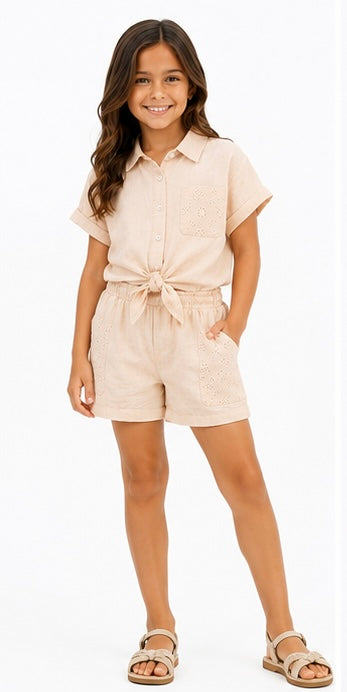 Conjunto linho Aurora