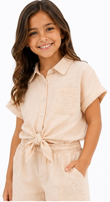 Conjunto linho Aurora