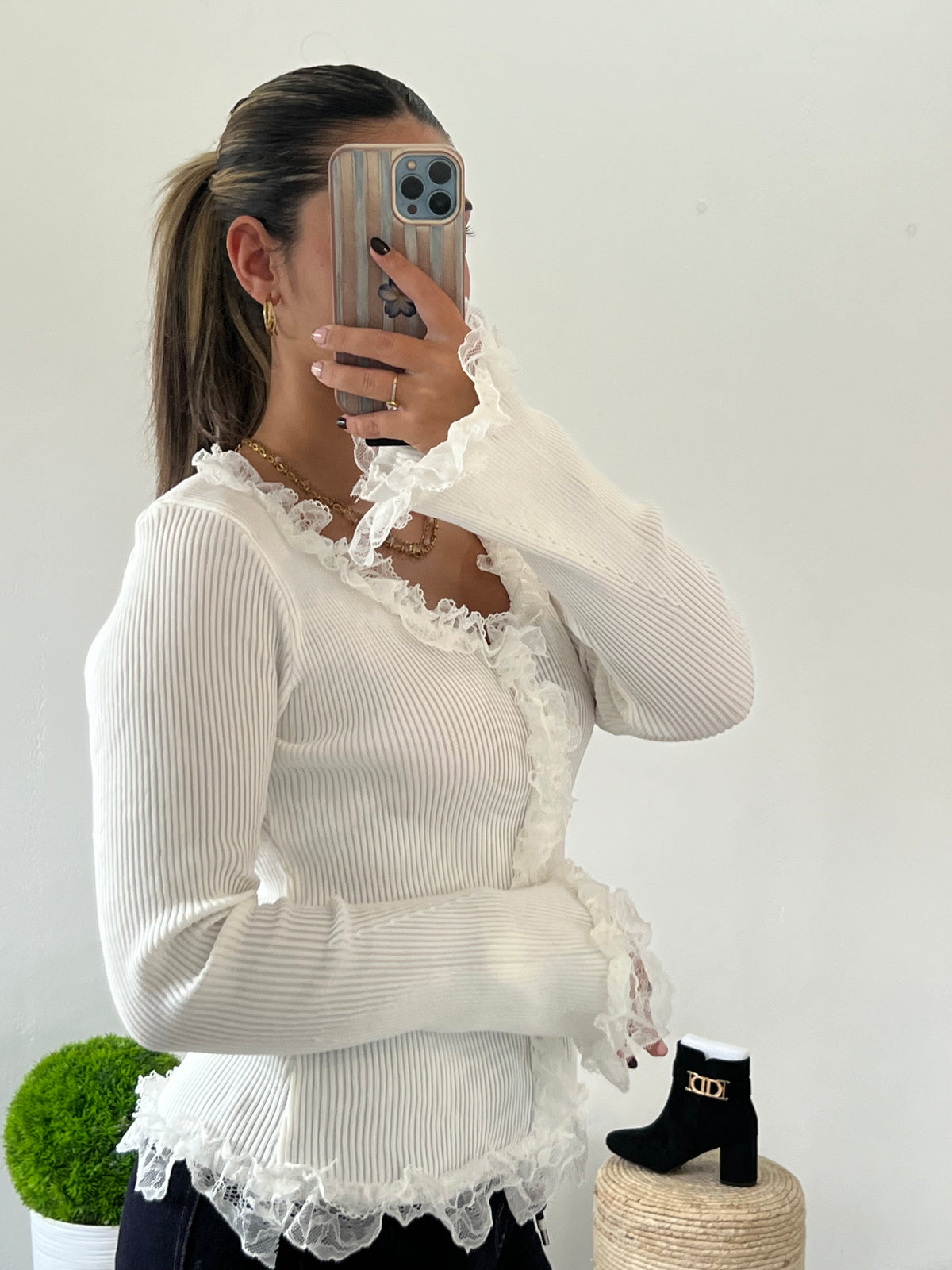Camisola Romantic Lace