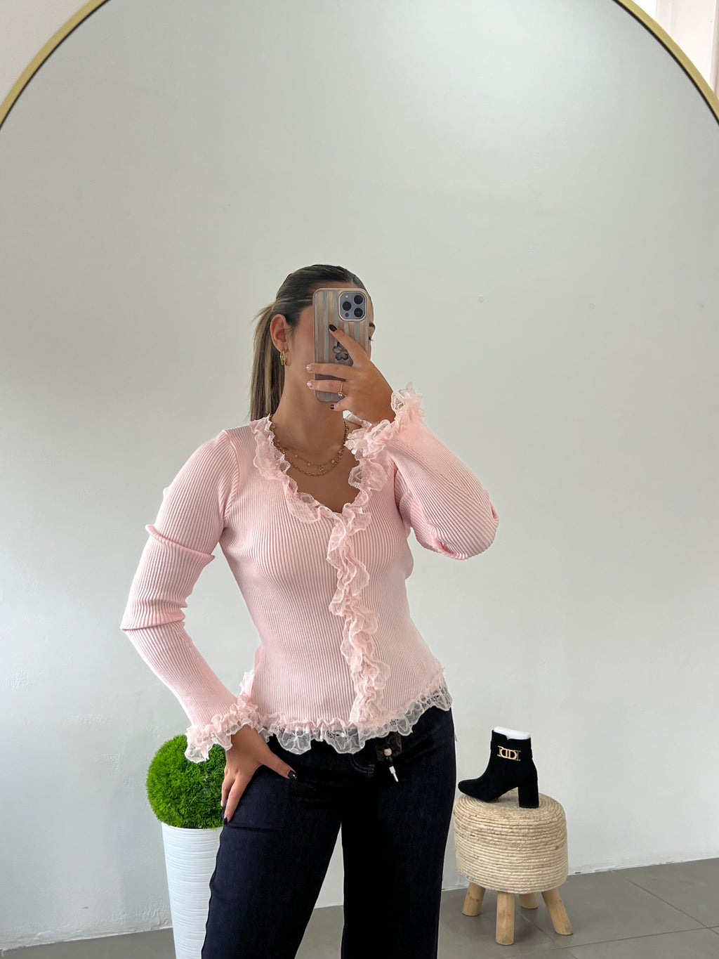 Camisola Romantic Lace