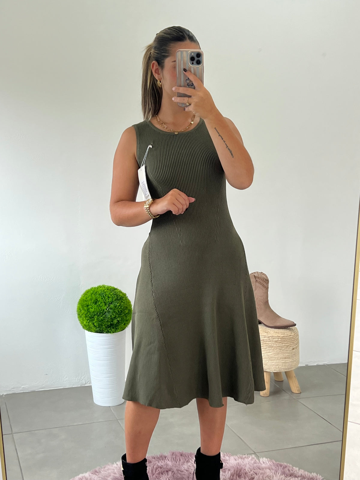 Vestido Flow Knit