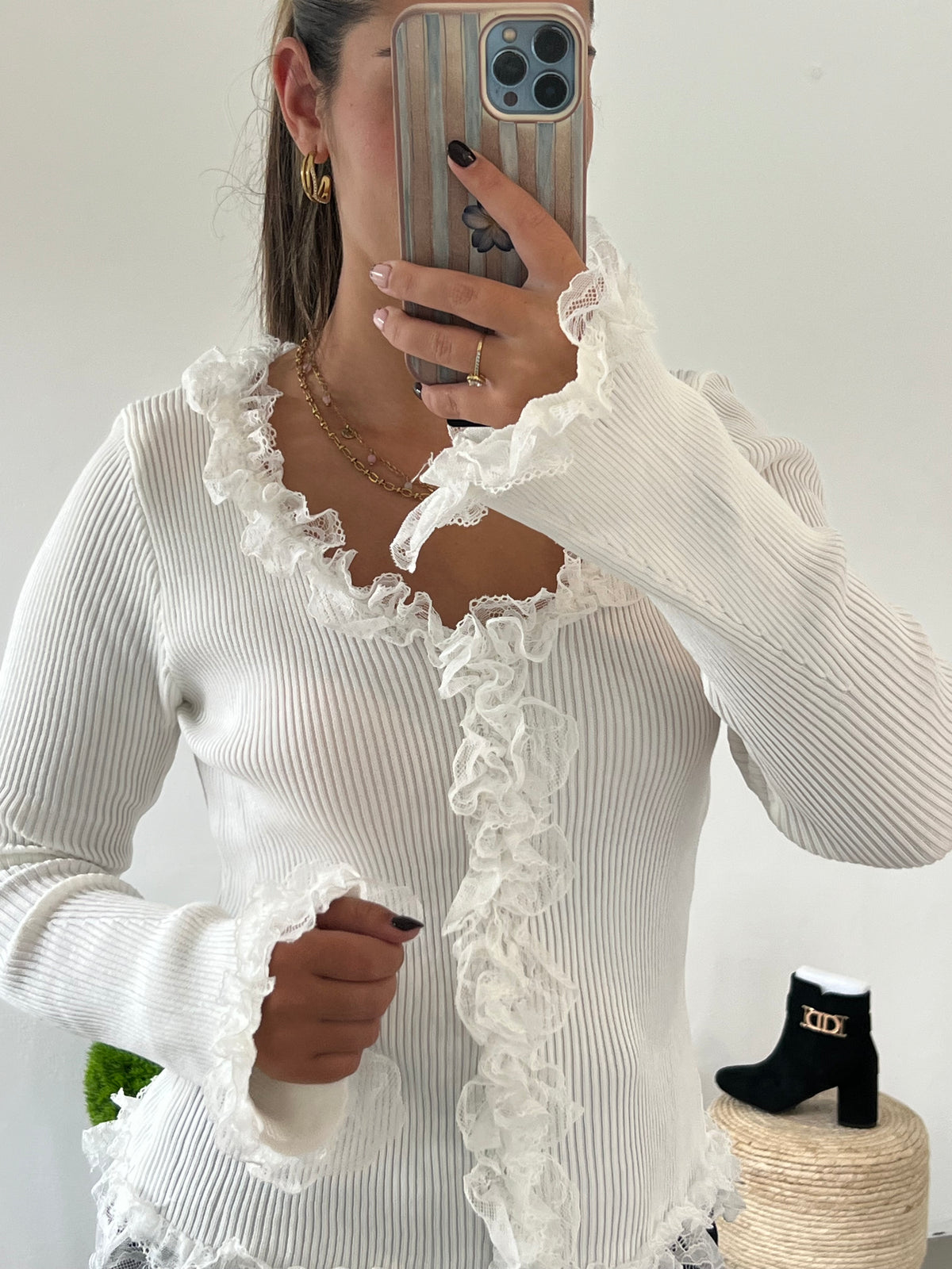 Camisola Romantic Lace