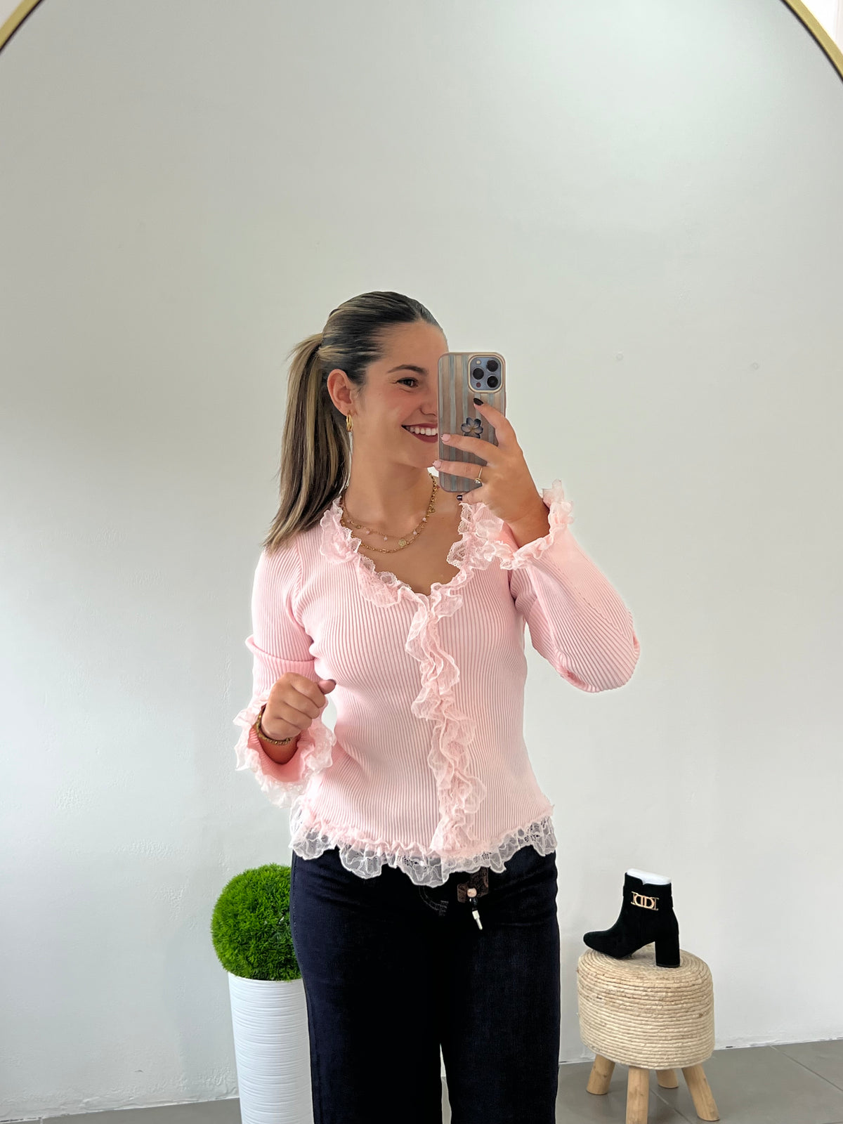 Camisola Romantic Lace