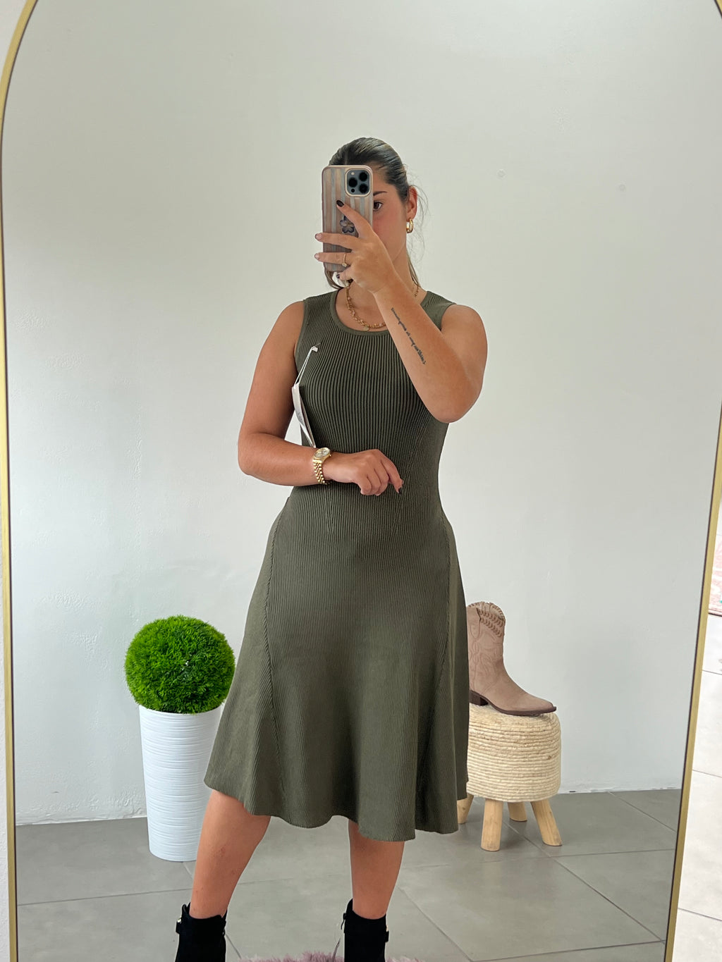Vestido Flow Knit