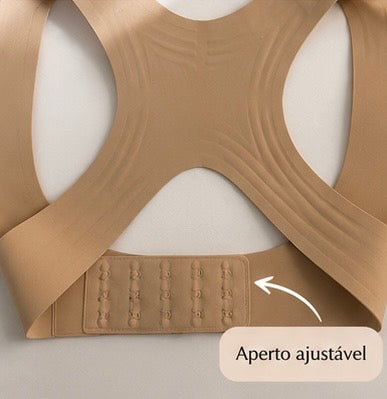 Soutien modelador com suporte de postura