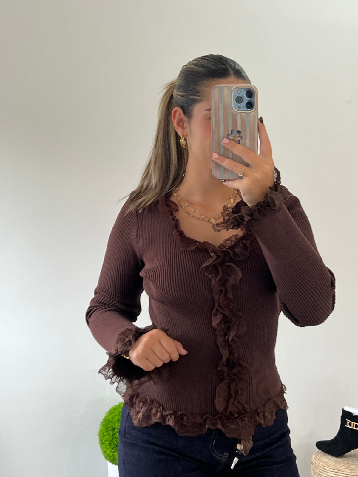 Camisola Romantic Lace