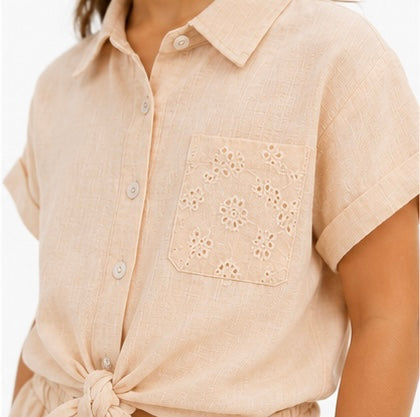 Conjunto linho Aurora