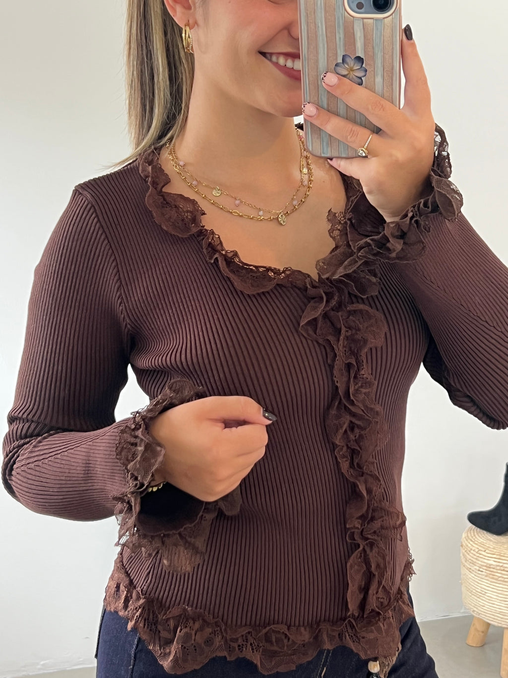 Camisola Romantic Lace