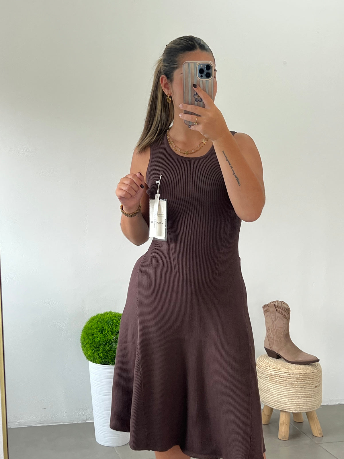 Vestido Flow Knit