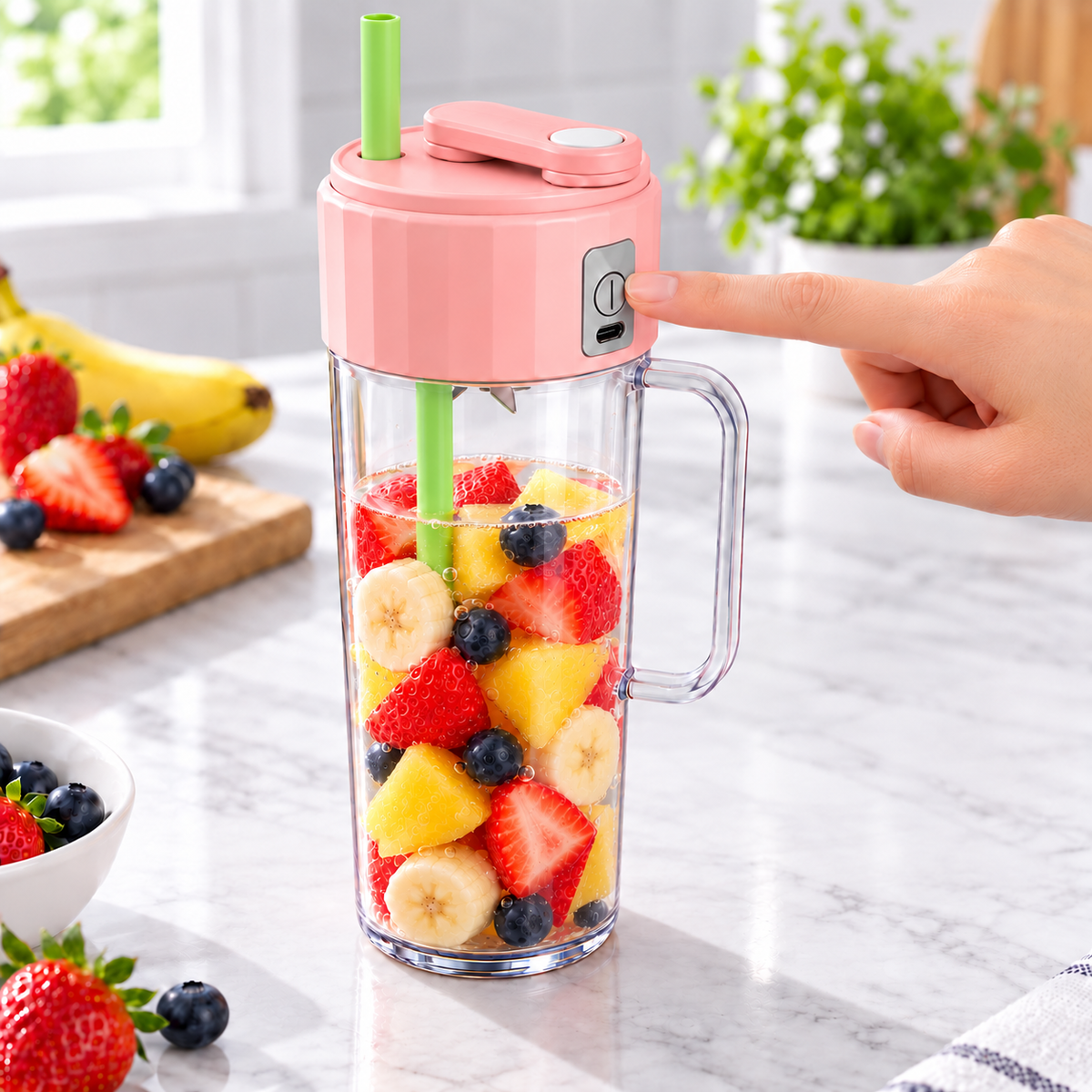 Copo liquidificador portátil 500 ml