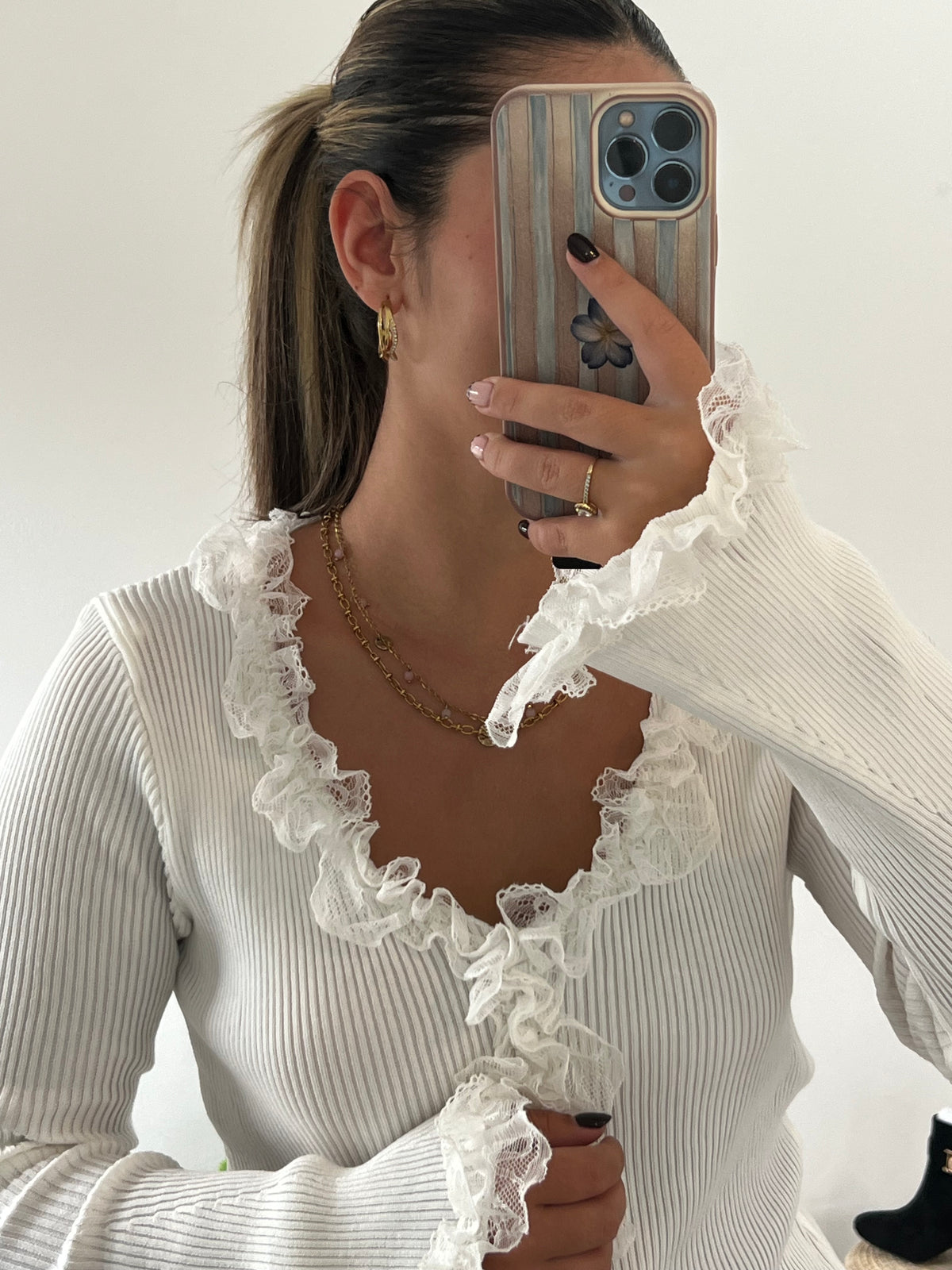 Camisola Romantic Lace