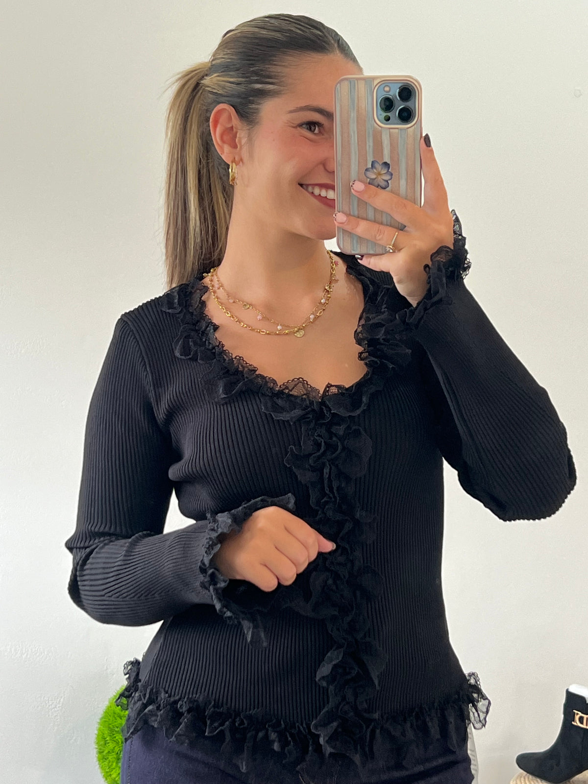 Camisola Romantic Lace