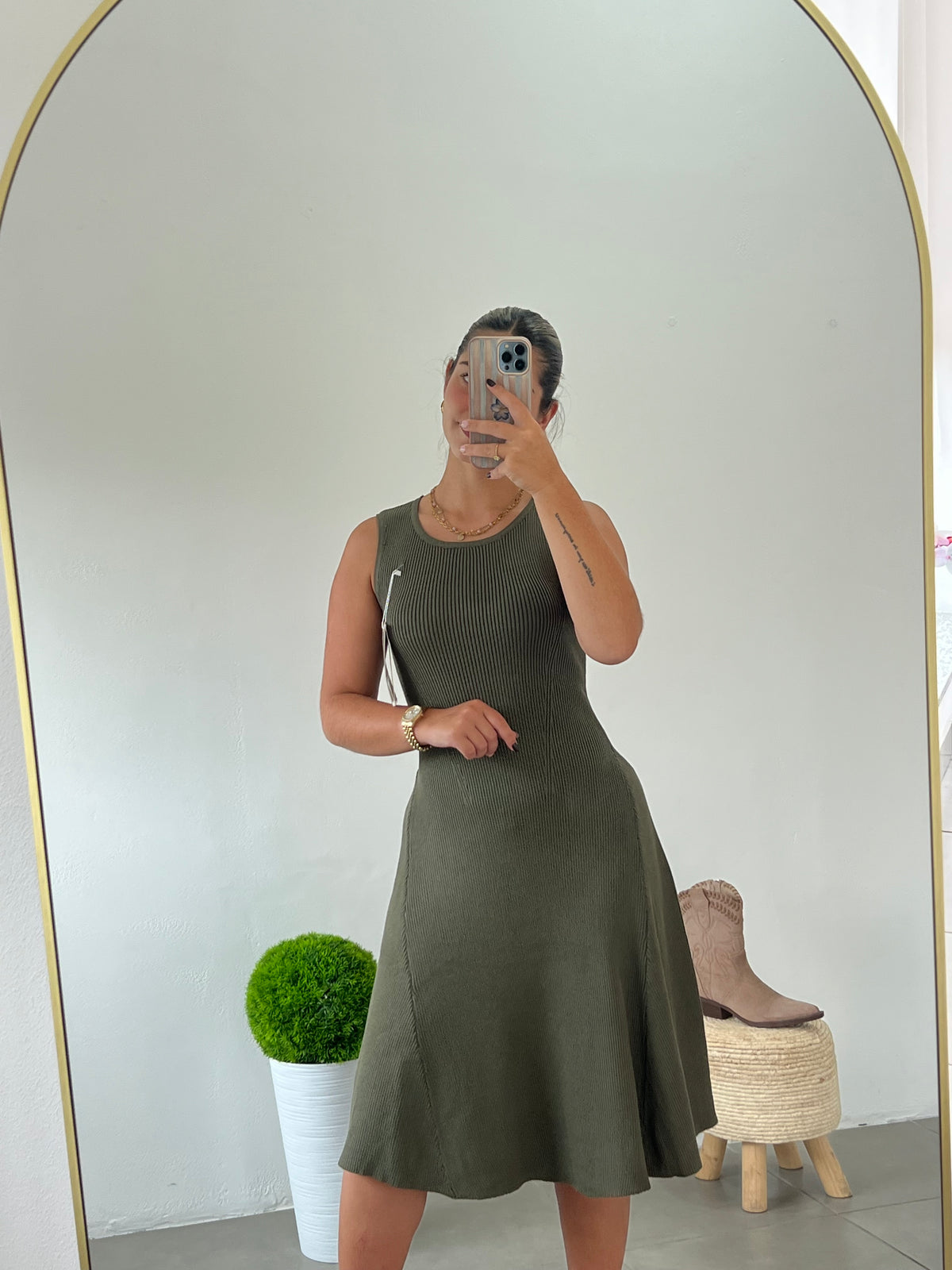 Vestido Flow Knit