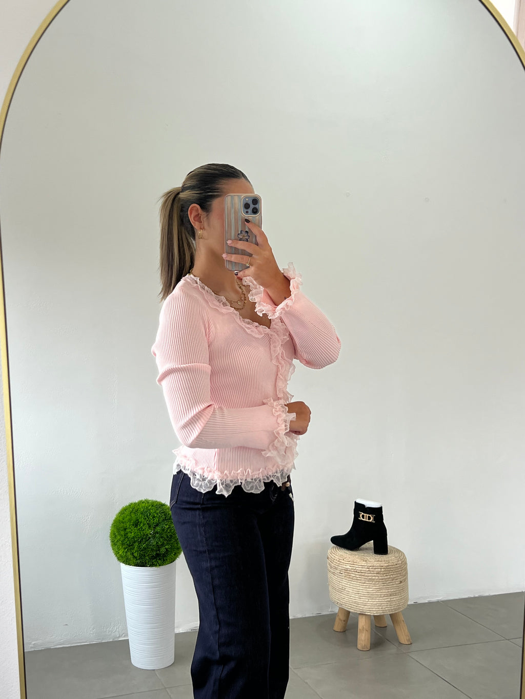 Camisola Romantic Lace