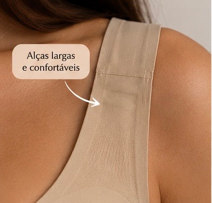 Soutien modelador com suporte de postura