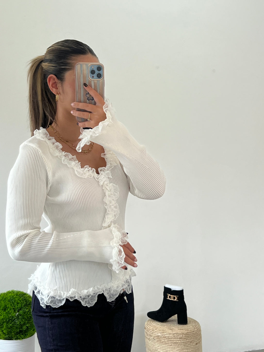 Camisola Romantic Lace