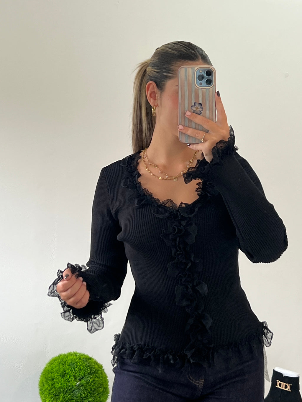 Camisola Romantic Lace