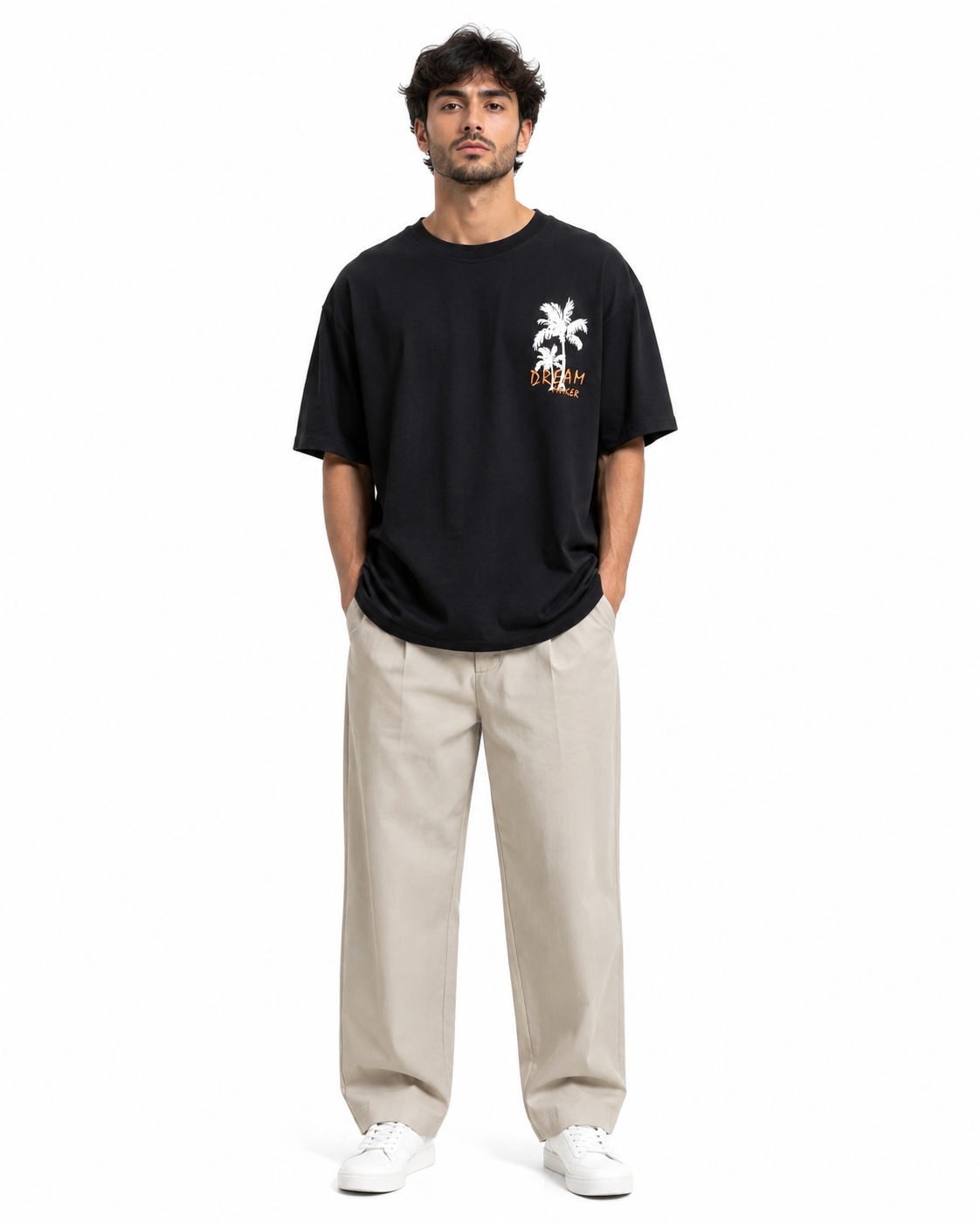 T-shirt homem oversize Dream Maker