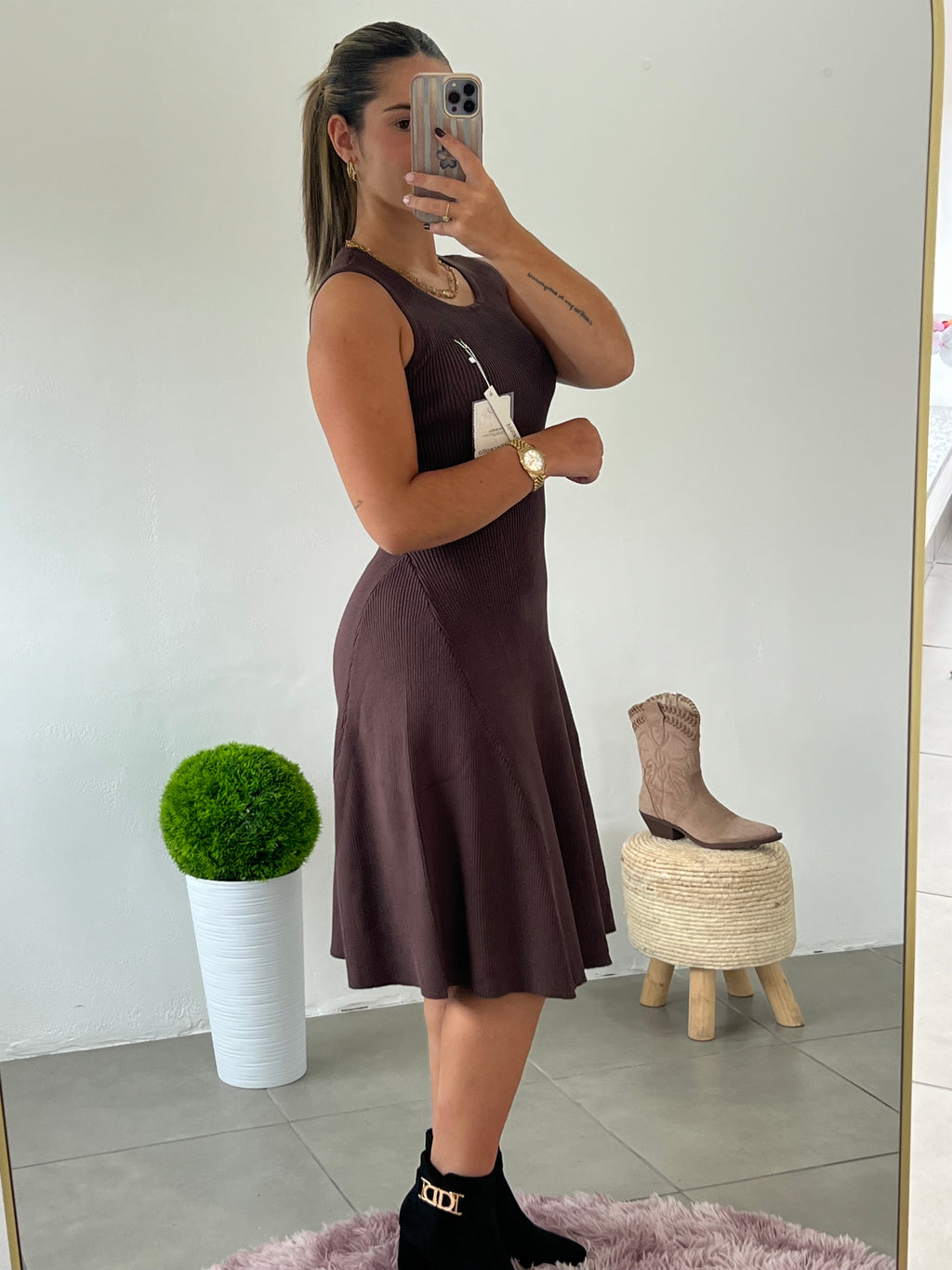 Vestido Flow Knit